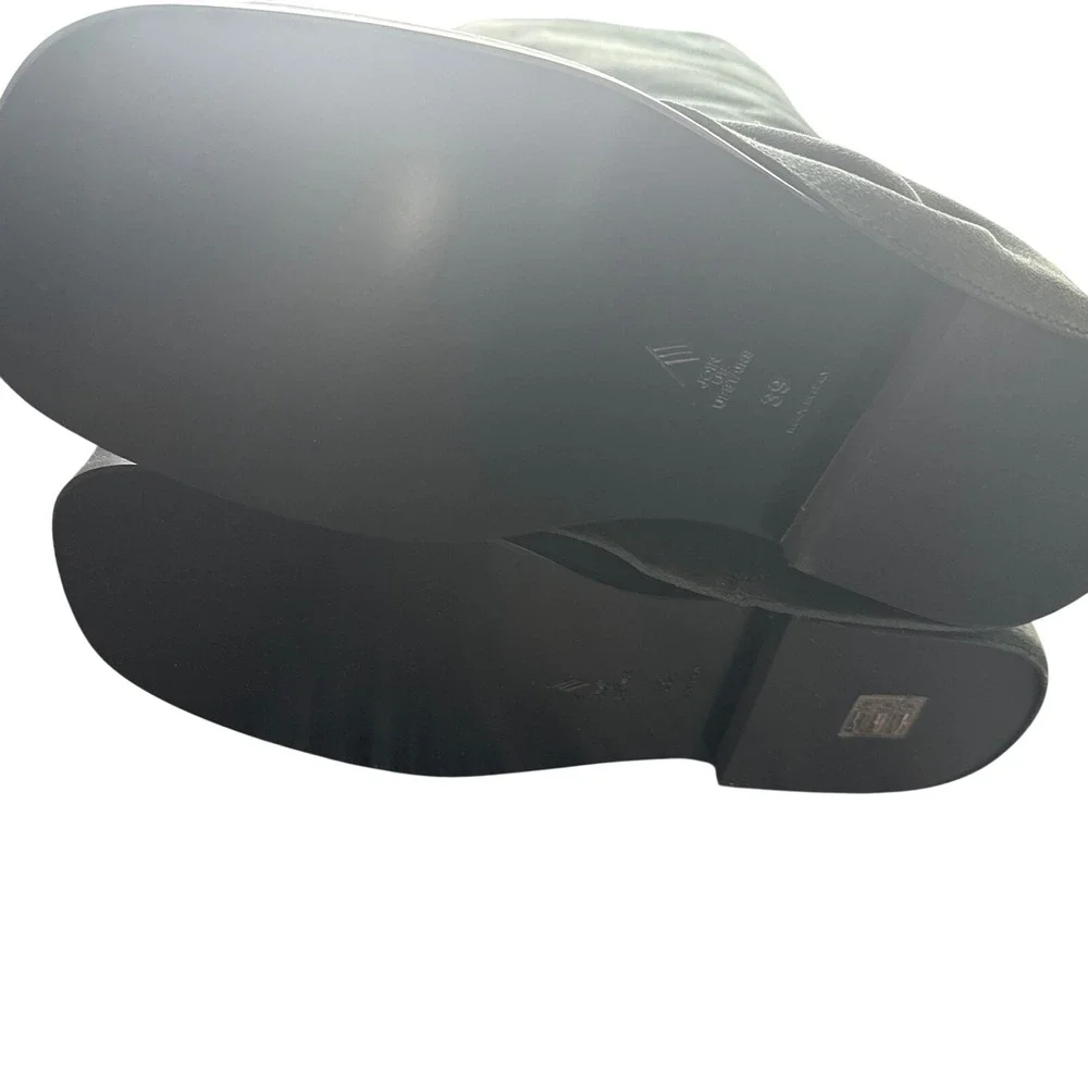 The Attico Robin Green Fade Suede Slouchy Combat Boots 39 new in box - Picture 7 of 13